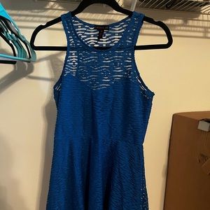 Blue Short Dress